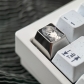1U Titanium Alloy Artisan Keycaps Precision Pointillism + Anodizing for Mechanical Keyboard -Sakurajima Mai